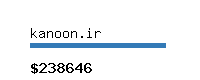 kanoon.ir Website value calculator