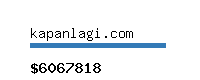 kapanlagi.com Website value calculator