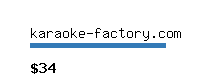karaoke-factory.com Website value calculator