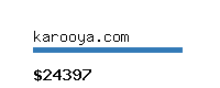 karooya.com Website value calculator