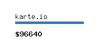 karte.io Website value calculator