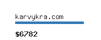 karvykra.com Website value calculator