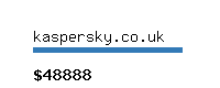 kaspersky.co.uk Website value calculator