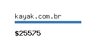 kayak.com.br Website value calculator