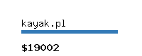 kayak.pl Website value calculator