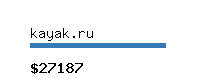 kayak.ru Website value calculator