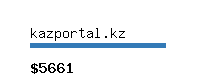 kazportal.kz Website value calculator