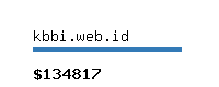 kbbi.web.id Website value calculator