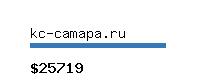 kc-camapa.ru Website value calculator