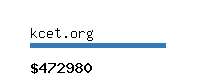 kcet.org Website value calculator