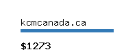 kcmcanada.ca Website value calculator