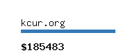 kcur.org Website value calculator