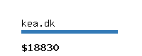 kea.dk Website value calculator
