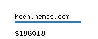 keenthemes.com Website value calculator