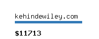kehindewiley.com Website value calculator