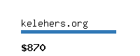 kelehers.org Website value calculator