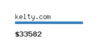 kelty.com Website value calculator