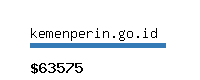 kemenperin.go.id Website value calculator
