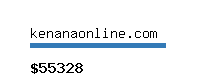 kenanaonline.com Website value calculator