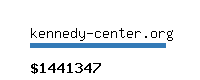 kennedy-center.org Website value calculator