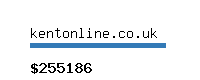kentonline.co.uk Website value calculator