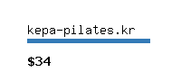 kepa-pilates.kr Website value calculator
