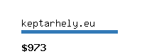 keptarhely.eu Website value calculator