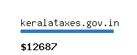 keralataxes.gov.in Website value calculator