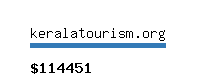 keralatourism.org Website value calculator