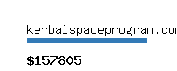 kerbalspaceprogram.com Website value calculator