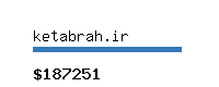 ketabrah.ir Website value calculator