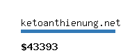 ketoanthienung.net Website value calculator