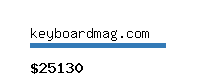 keyboardmag.com Website value calculator