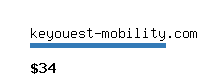 keyouest-mobility.com Website value calculator