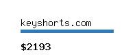 keyshorts.com Website value calculator