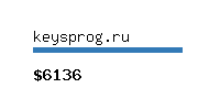 keysprog.ru Website value calculator