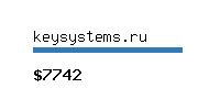 keysystems.ru Website value calculator
