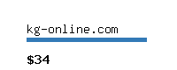 kg-online.com Website value calculator