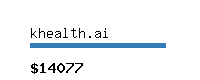 khealth.ai Website value calculator