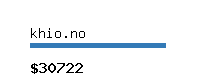 khio.no Website value calculator