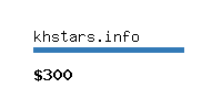 khstars.info Website value calculator