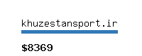 khuzestansport.ir Website value calculator