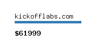 kickofflabs.com Website value calculator