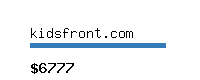 kidsfront.com Website value calculator