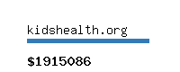 kidshealth.org Website value calculator