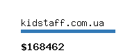kidstaff.com.ua Website value calculator