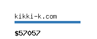 kikki-k.com Website value calculator