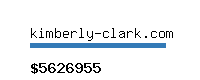 kimberly-clark.com Website value calculator