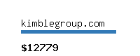 kimblegroup.com Website value calculator