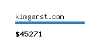 kimgarst.com Website value calculator
